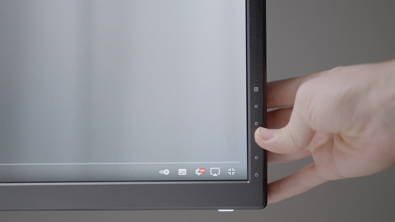 모니터 설정 및 입력 조정