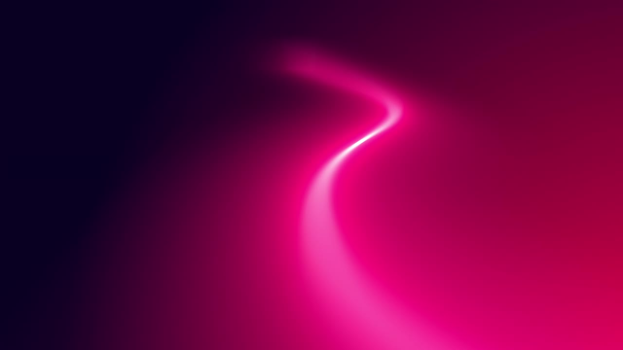 las ondas de neón brillan animación eléctrica, animación abstracta colorida