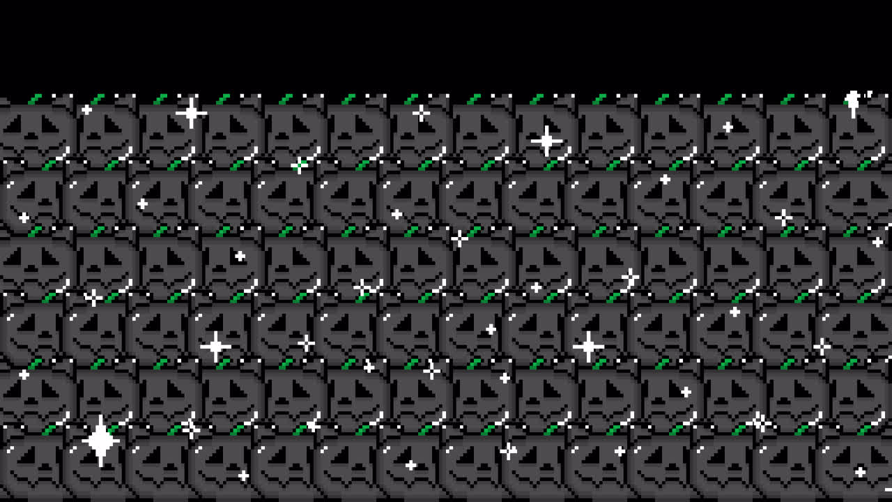 Pixel Halloween pumpkin cat Transitions. 1080p - 30 fps - Alpha Channel (7)