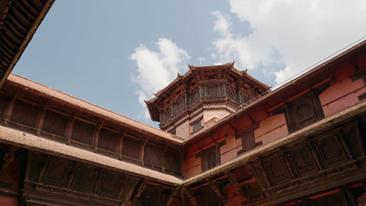 Old Buildings in Kathmandu Nepal, Beautiful Architecture in Durbar Square in the Historic Popular Travel Destination and Tourist Landmark, a Unesco World Heritage Site in Kathmandu City