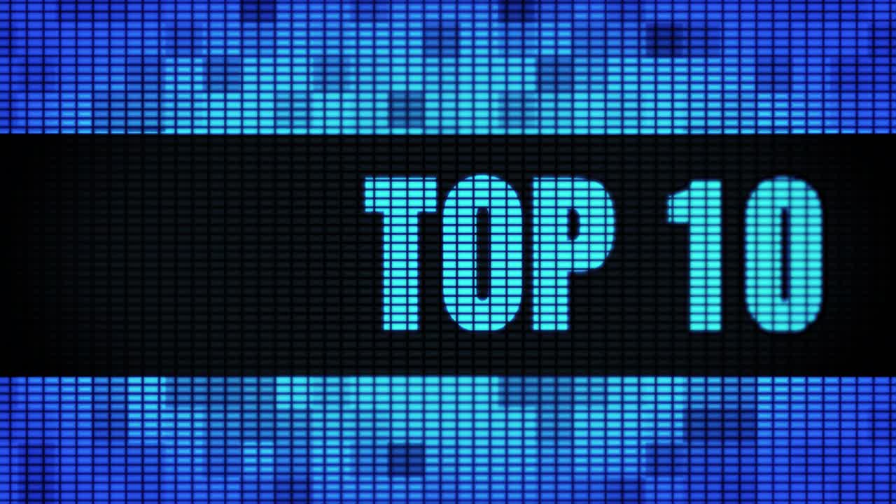 Top 10 on Digital Display