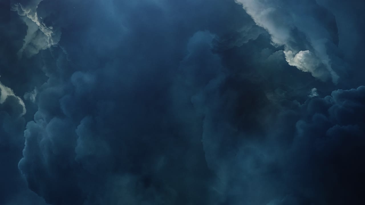 relámpago tormenta antes de la lluvia