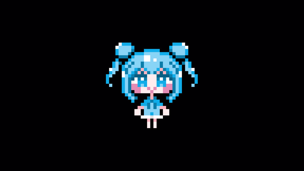 Pixel girl 04 walking Looping animation. 1080p (2).mov