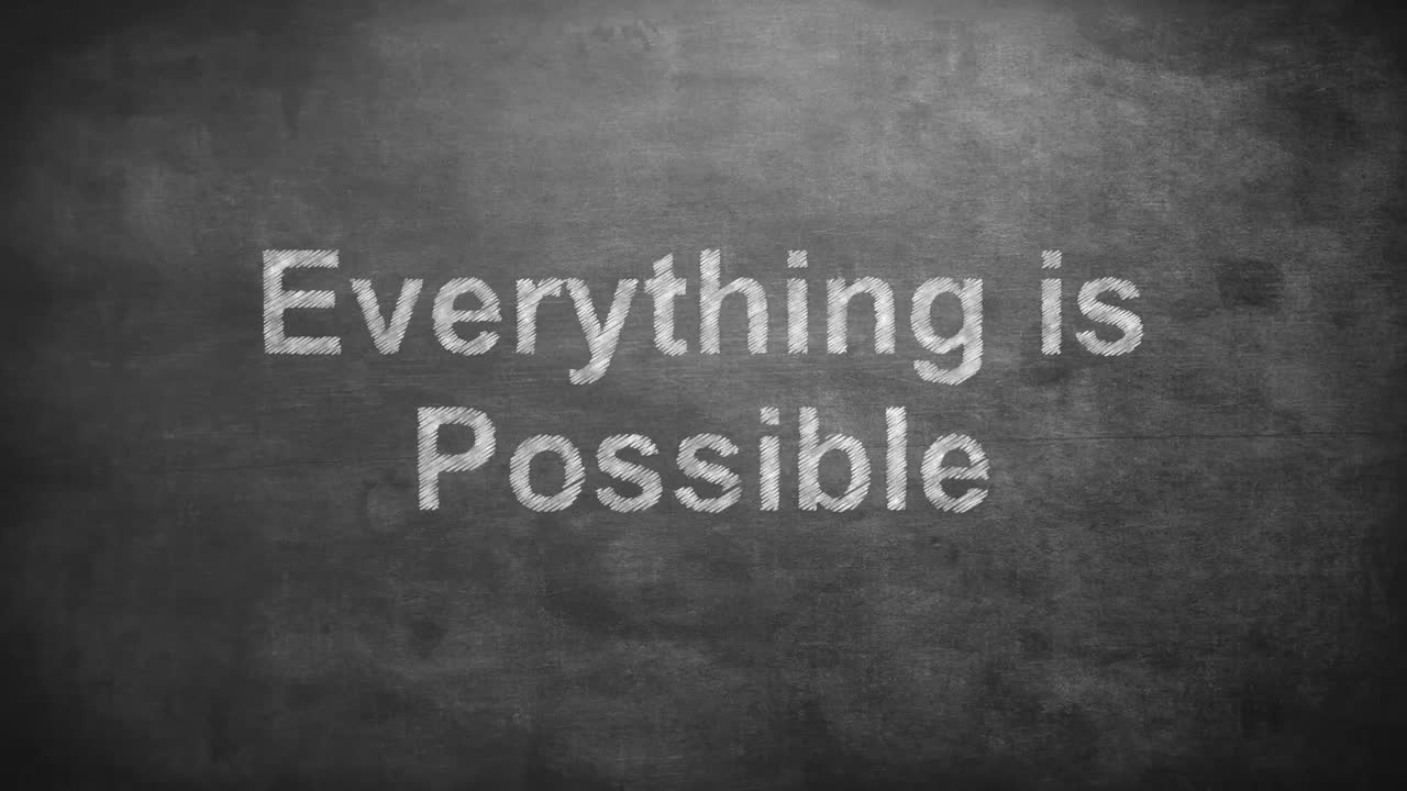 Everything is possible