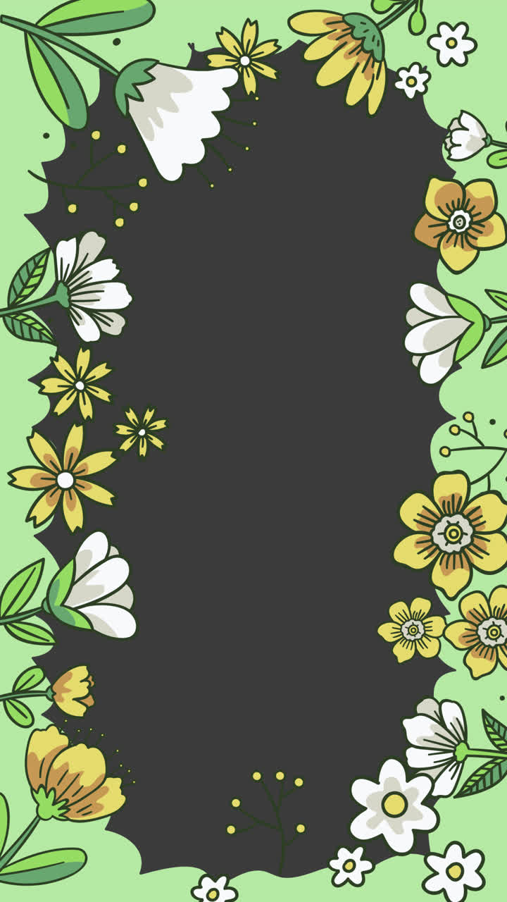 꽃 배경 디자인