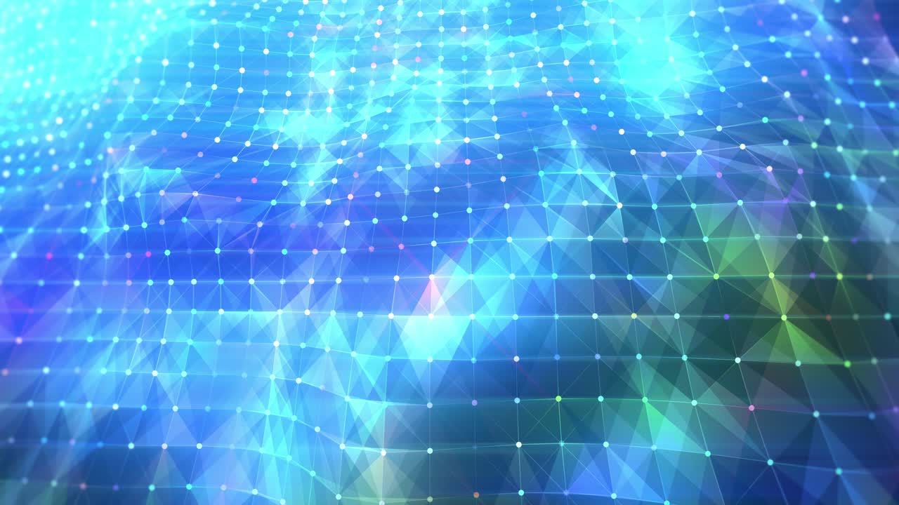 현대적인 모양의 추상적인 애니메이션 컬러 루프