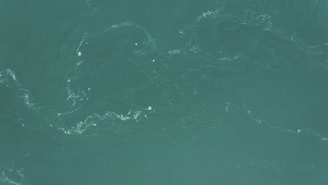 swirling ocean seas at naruto tokushima strait, japan