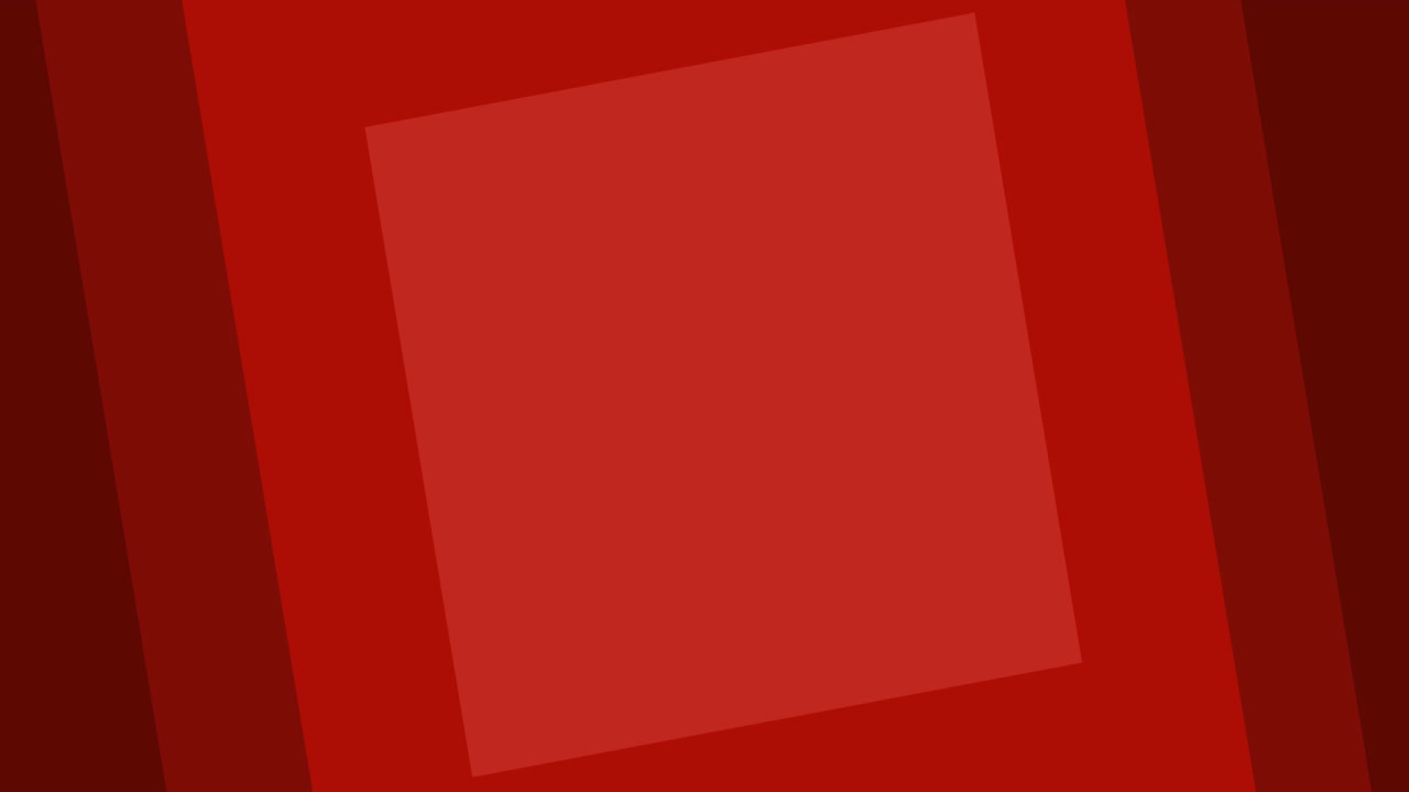 ⁇ 색 배경에 여러 개의 빨간 사각형의 애니메이션