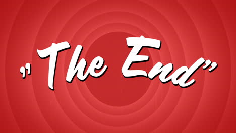 the end sign