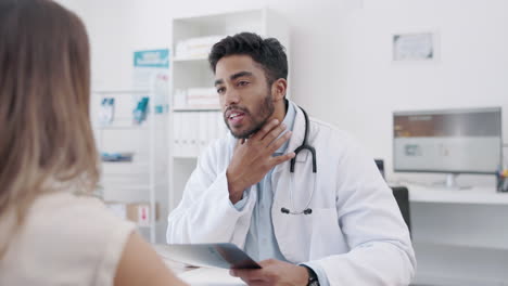 Doctor,-man-and-consulting-patient-at-clinic