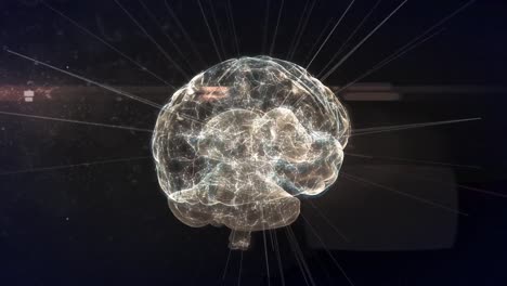 Animation-of-digital-brain-over-network-of-connections