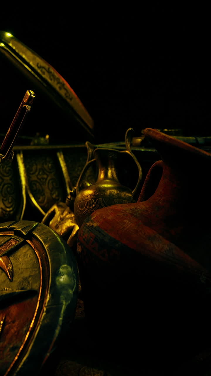 artefactos antiguos: una colección de tesoros de una época olvidada