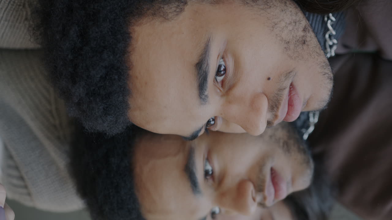 Close-up Portrait of Friends