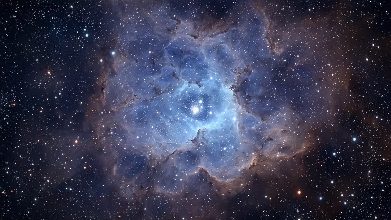 A Beautiful Journey Through Space: Exploring the Ethereal Beauty of a Celestial Nebula Surrounded by Stars and Cosmic Wonder