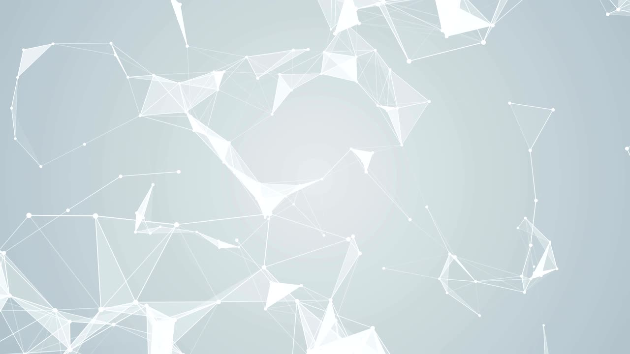 플렉서스 추상 네트워크 백색 기술 과학 배경 루프