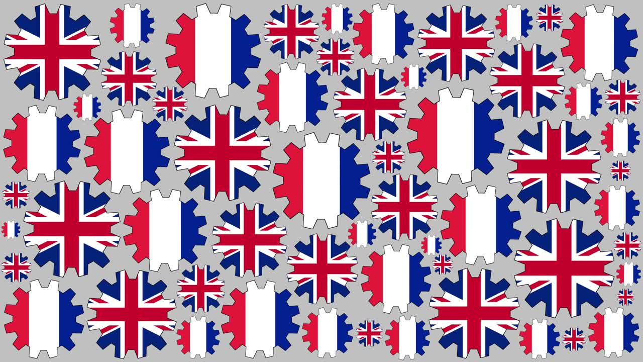 영국과 프랑스 발 기어 회전 배경