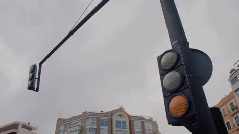 Traffic-light-in-Valencia-Spain