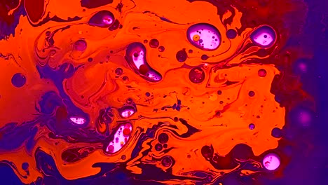 tinta de acuarela de color en el agua con aceite. fondo de la tendencia futurista. p
