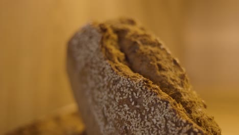pan horneado con semillas de sésamo deliciosos productos de masa