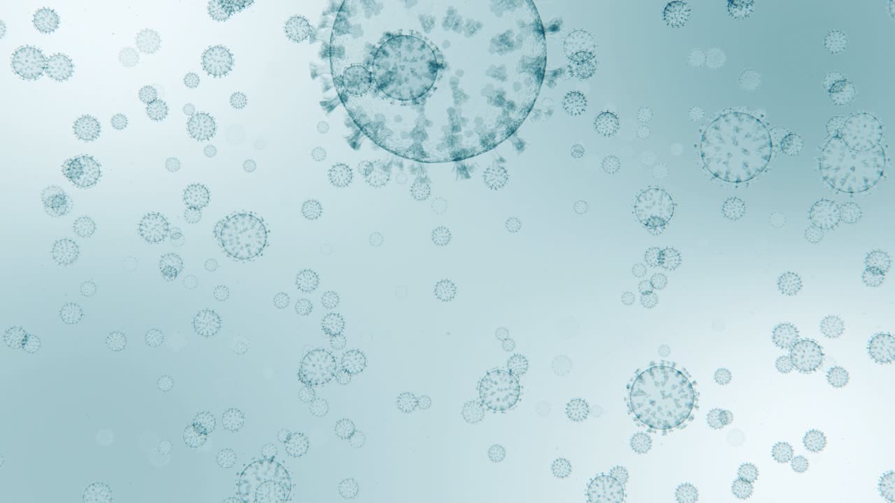 コロナウイルス - 4k 60fps コロナワイルス ビデオバックグラウンドループ
