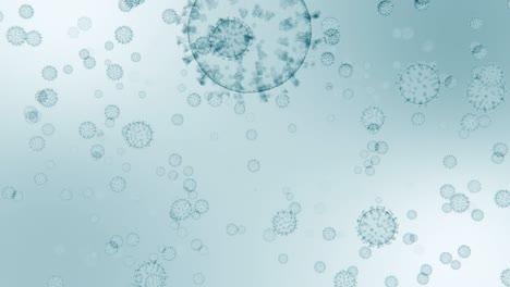 corona 1 - 4k 60fps ciclo de fondo de video del coronavirus covid-19