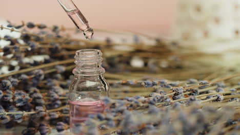 lavender essential oil dropper