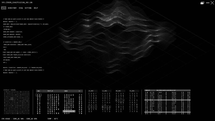 Abstract Data Visualization