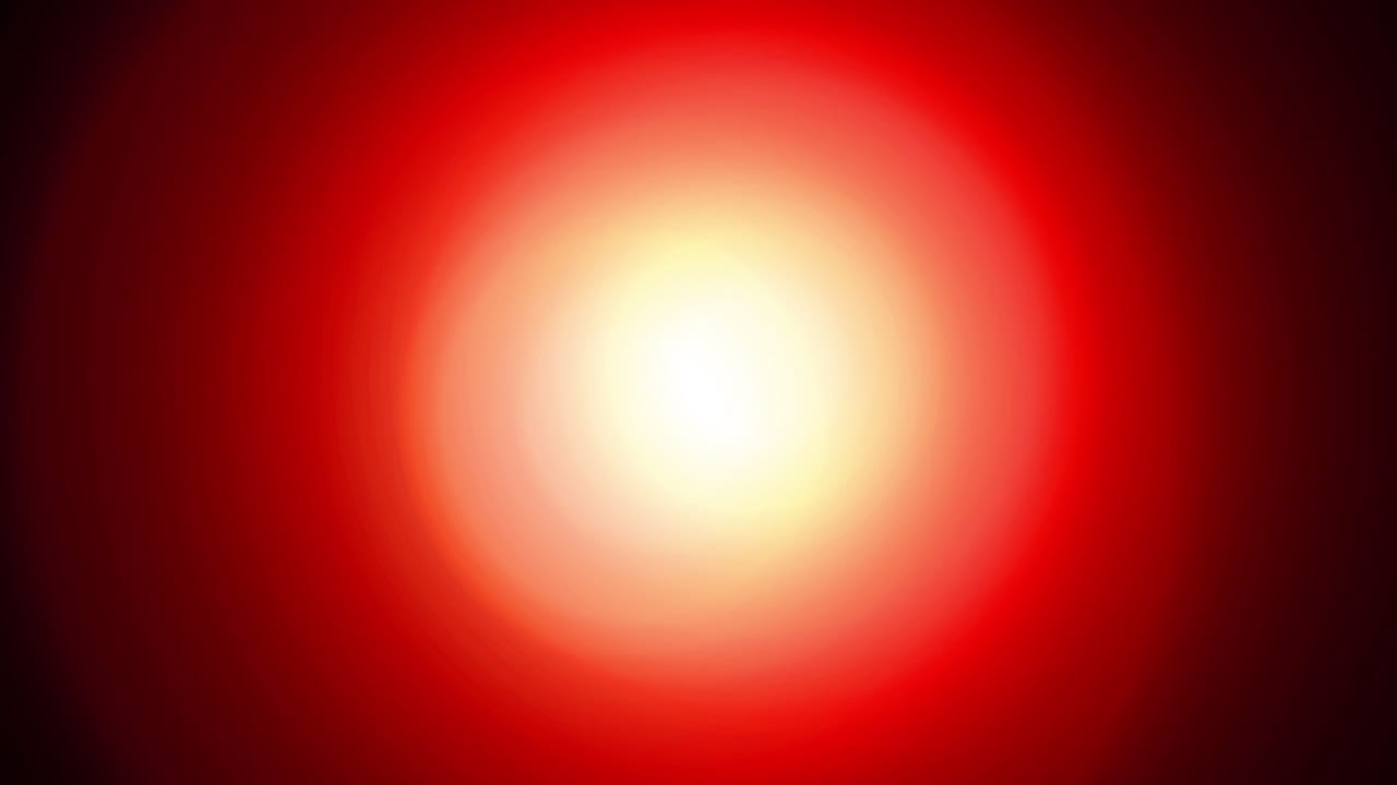 Abstract Red and Orange Light Effect Fading to Black
