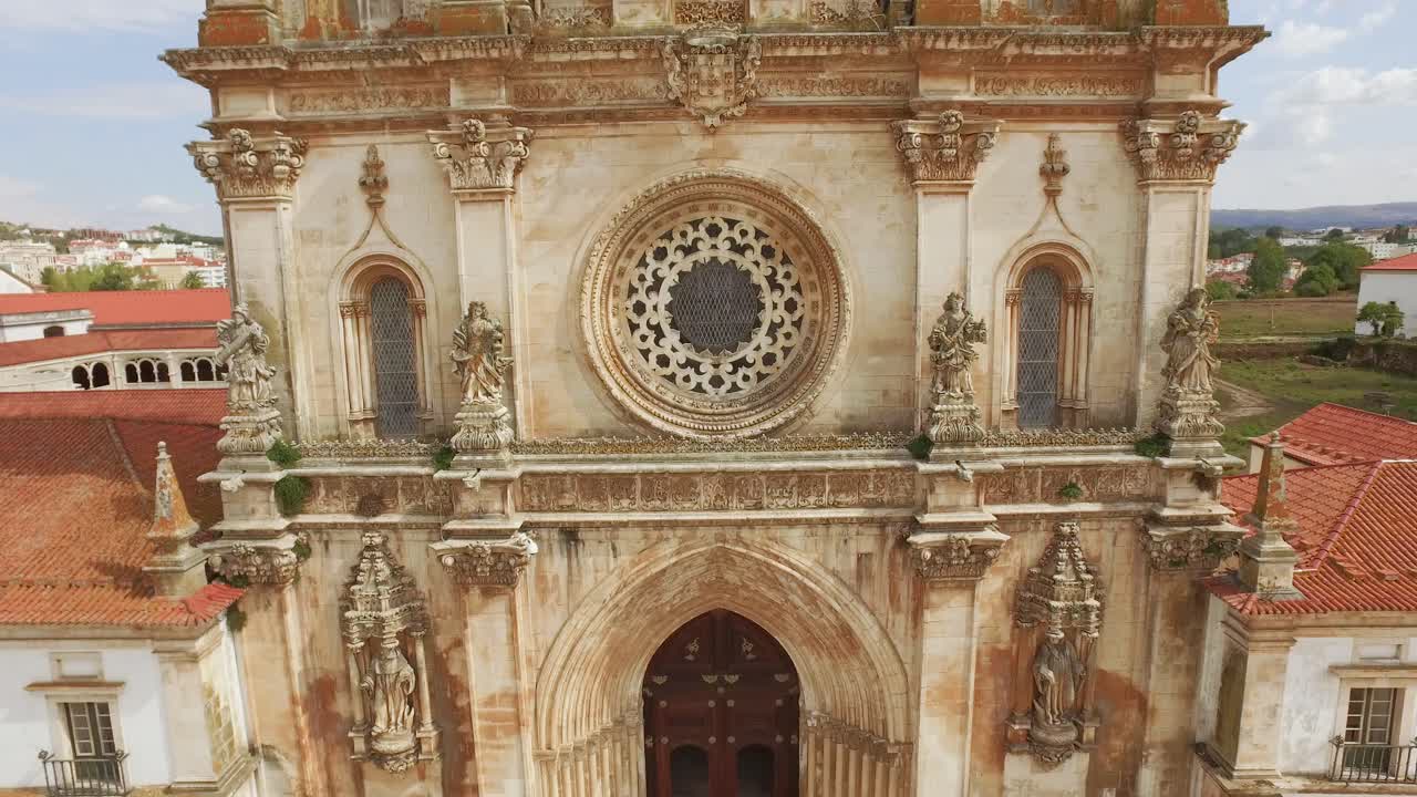 Aerial View of the Jerónimos Monastery in Lisbon, Portugal
