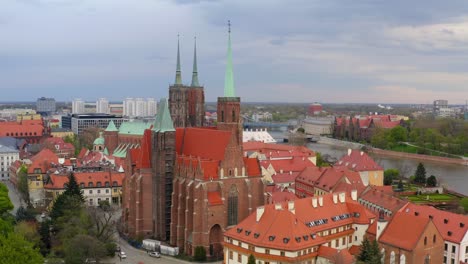 Wroclaw-Ostrow-Tumski-Island-in-Poland