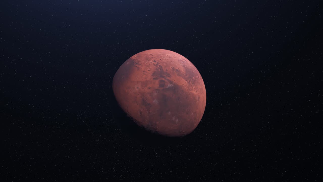 Mars - Red Planet in Space