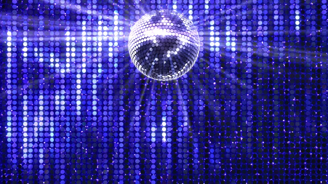 bola de espejo disco luces club de baile fiesta brillo de fondo