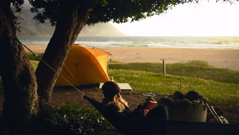 a book with the perfect view