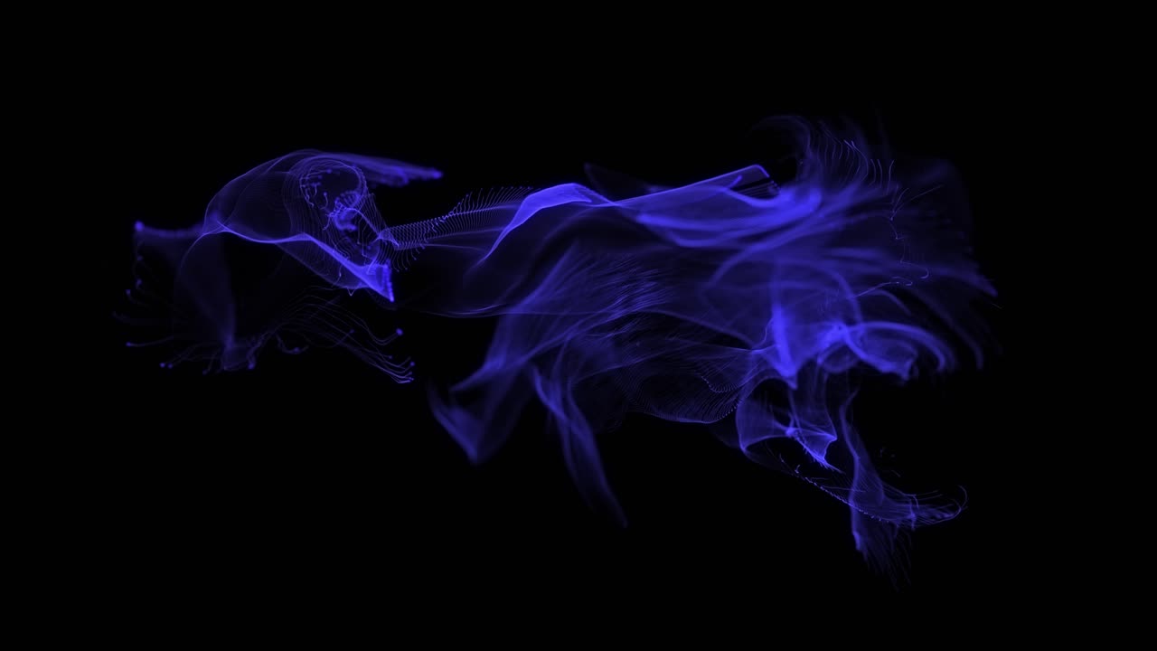 추상적인 반이는 선