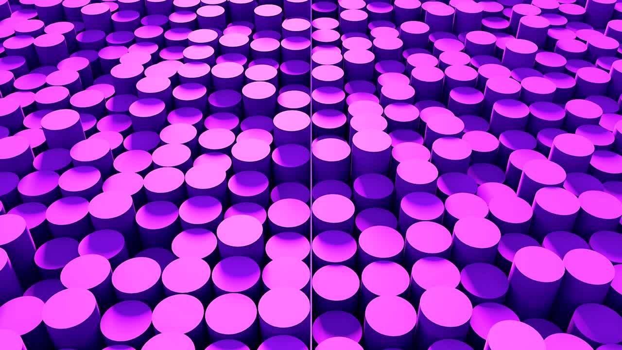 Fundo abstrato com cilindros