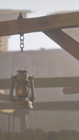 vintage hanging lantern