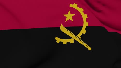 flag angola patriotism national freedom, seamless loop