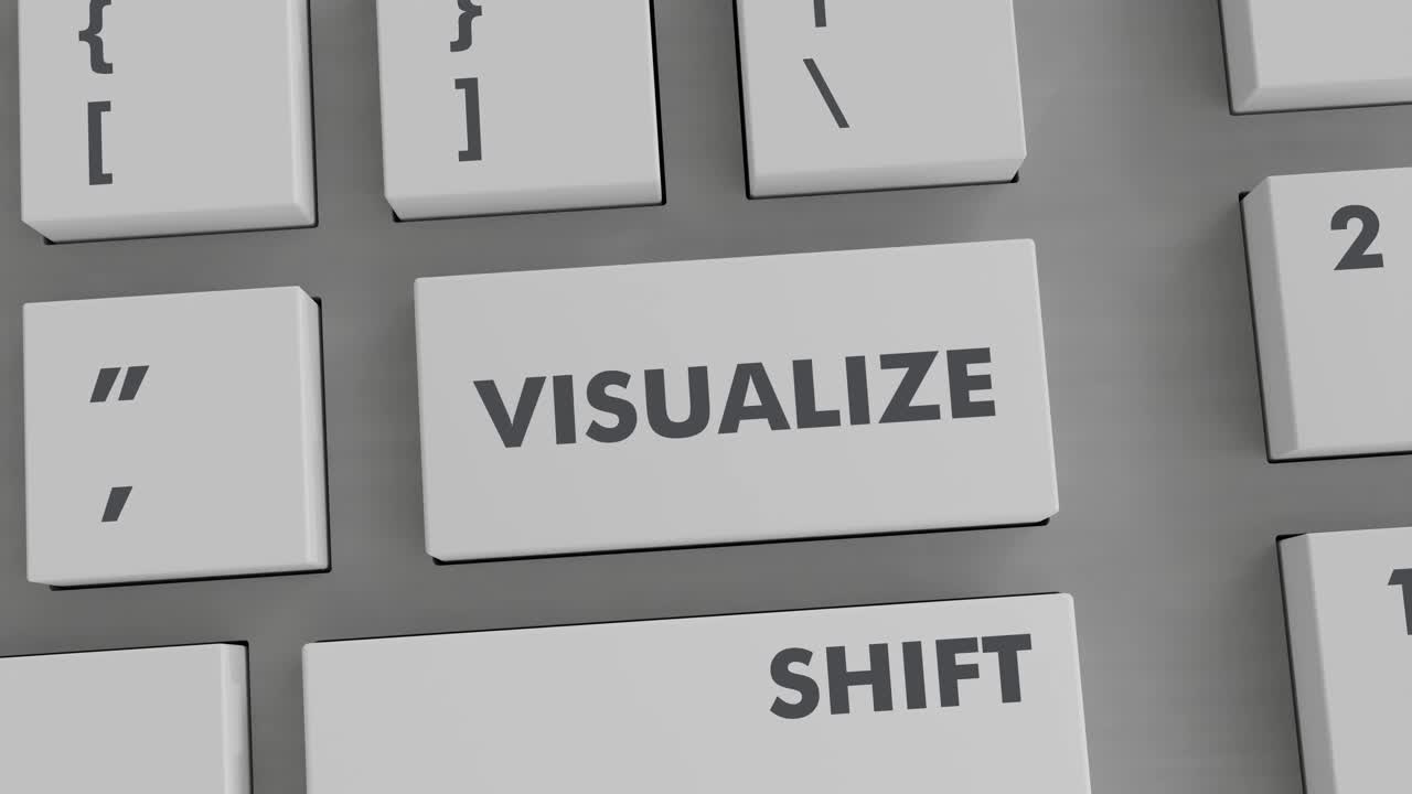 VISUALIZE BUTTON PRESSING ON KEYBOARD