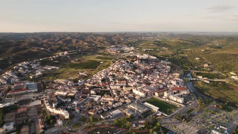 silves aéreo paisaje urbano
