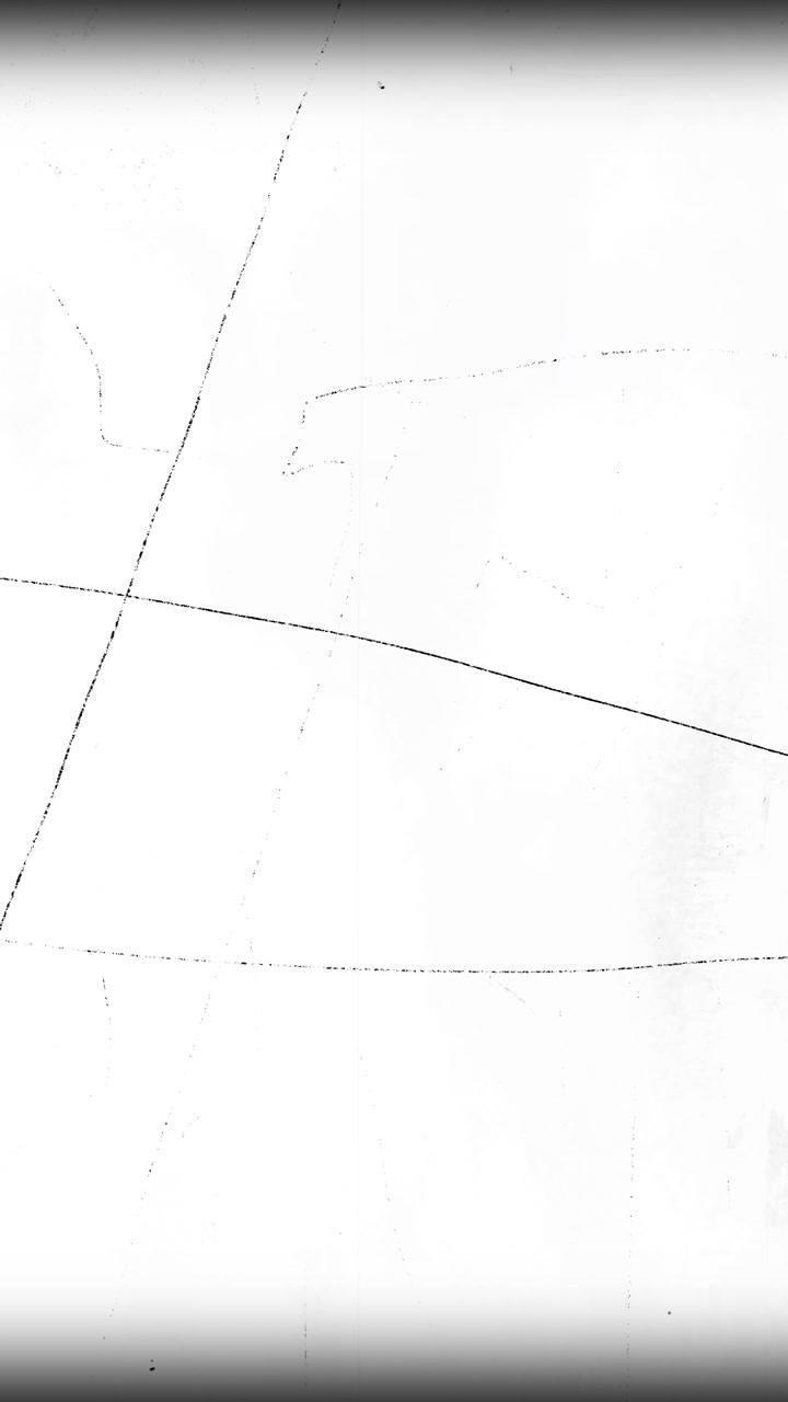 Animazione astratta minimalista di disegno a linee su sfondo bianco