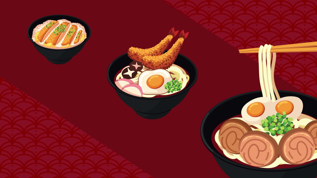 platos de comida japonesa