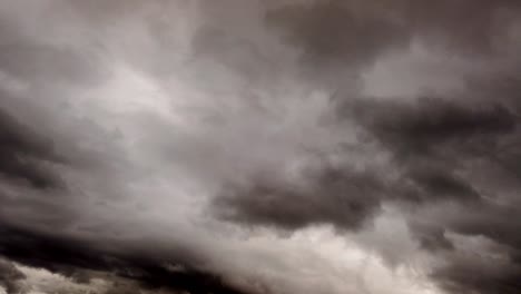 dark angry storm clouds, right to left,  timelapse