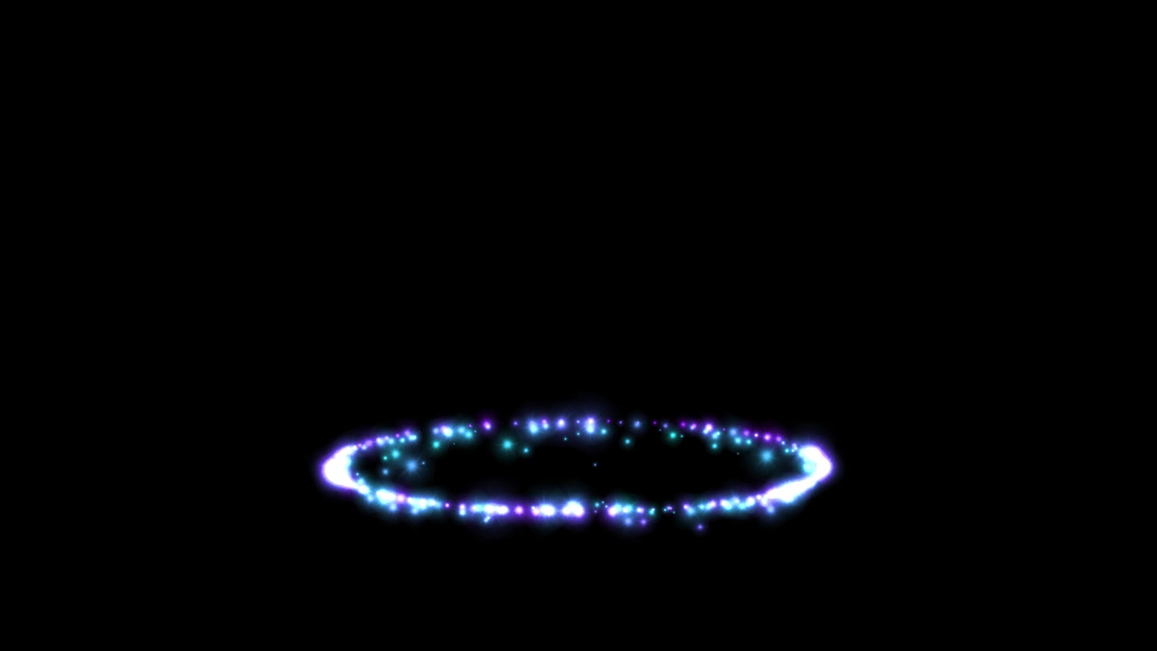 Warp particle effect.