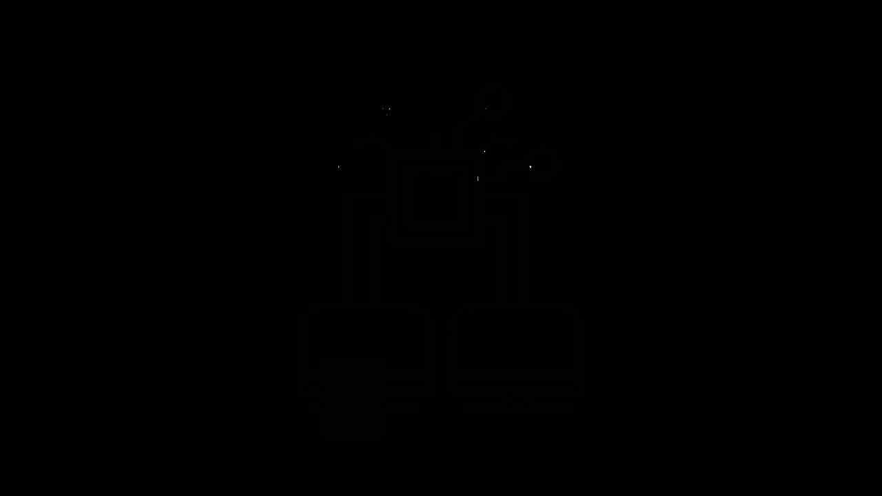 Empty Black Screen Background