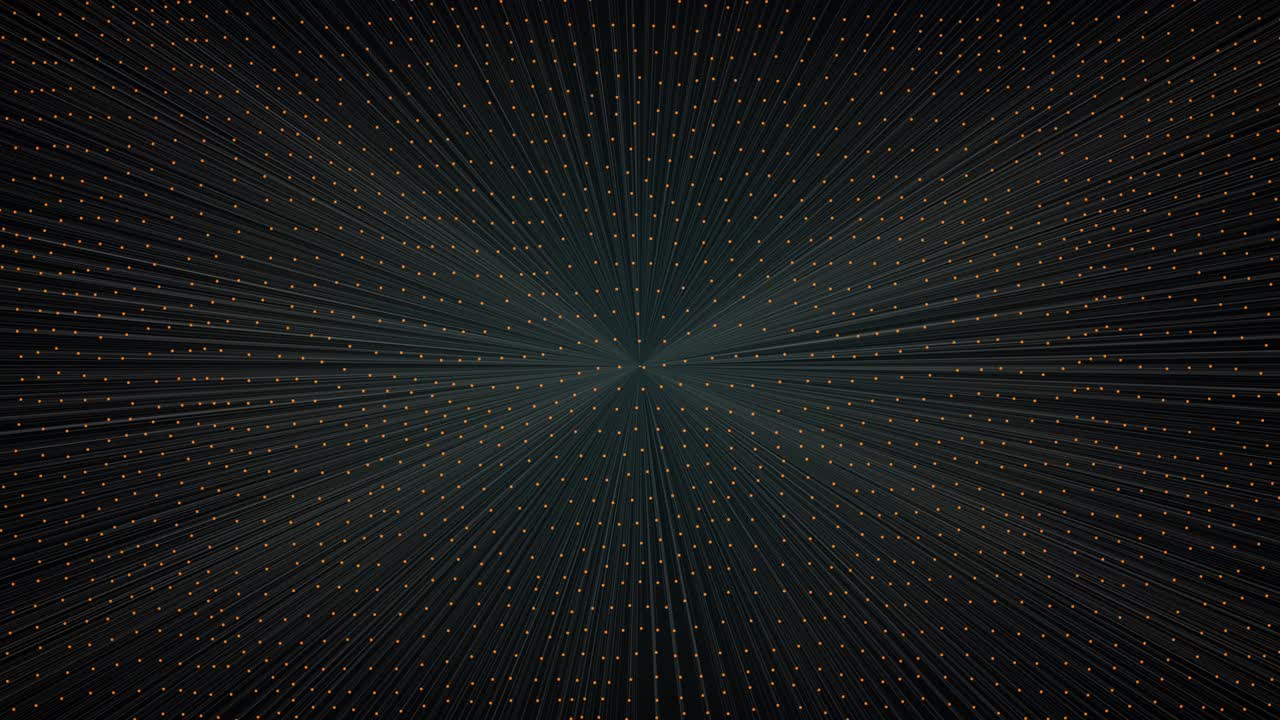 Abstract computer generated geometrical animation
