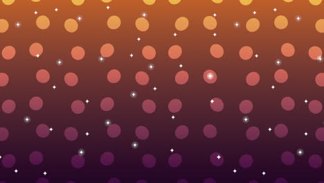 orange vivid pattern background