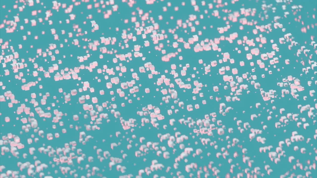 추상적인 기하학적 큐브 배경