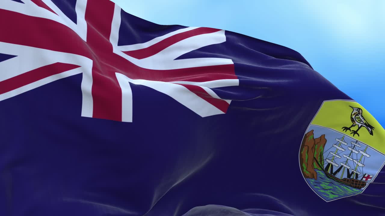 세인트 헬레나 발의 끊임없는 루프.