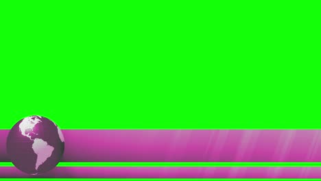 noticias del mundo tercera parte inferior giratoria giratoria sala de noticias título 3o chyron l3o bucle 4k