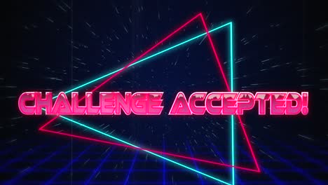 Retro-Challenge-accepted-text-glitching-over-blue-and-red-triangles-on-white-hyperspace-effect